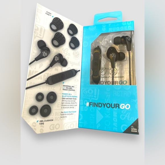 JLab JBuds Pro Wireless Earbuds Bluetooth Universal Mic 10+ Hours Playtime New - Picture 2 of 6